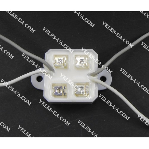 модуль 4LED піранья СИНІЙ MTK-12FS80-4B 12×28×28 (артикул: 29-2005.BL) модуль 4LED піранья СИНІЙ MTK-12FS80-4B 12×28×28 (артикул: 29-2005.BL)