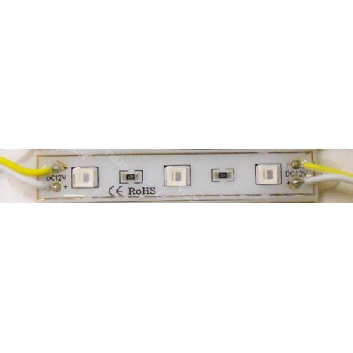 модуль 3LED 5050 SMD ЖОВТИЙ MTK-512FFT7412-3Y 8×12×74 (артикул: 29-2012.Y) модуль 3LED 5050 SMD ЖОВТИЙ MTK-512FFT7412-3Y 8×12×74 (артикул: 29-2012.Y)