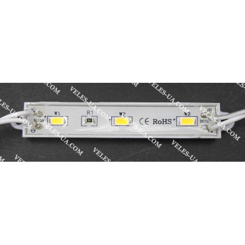 модуль 3LED 5730-W SMD БІЛИЙ холодний MTK-5730-3W, 3шт 8×12×74 (артикул: 29-2021.WC) модуль 3LED 5730-W SMD БІЛИЙ холодний MTK-5730-3W, 3шт 8×12×74 (артикул: 29-2021.WC)
