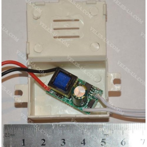 Драйвер для світлодіодів Iвих=1050мА , Uвх=.....V (LED 1-3W) (артикул: 29-3006) Драйвер для світлодіодів Iвих=1050мА , Uвх=.....V (LED 1-3W) (артикул: 29-3006)