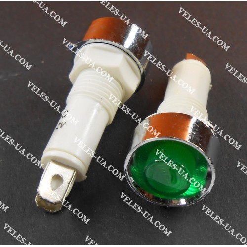 Неонка 12V d=10mm ЗЕЛЕНА в корпусі art:4014 (артикул: 29-4014.GN) Неонка 12V d=10mm ЗЕЛЕНА в корпусі art:4014 (артикул: 29-4014.GN)