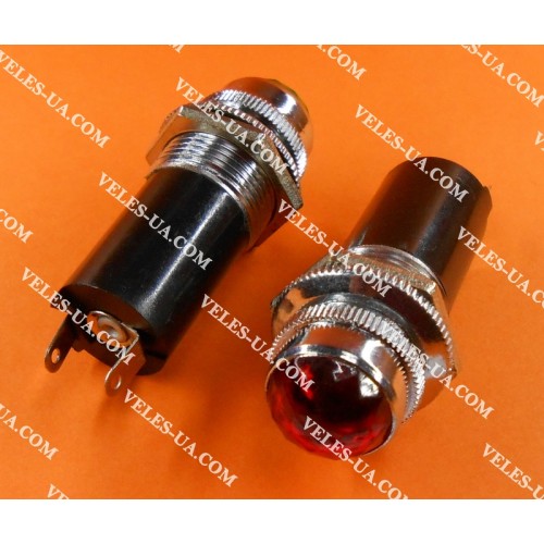 Неонка 220V d=16mm ЧЕРВОНА в корпусі art:4613 (артикул: 29-4613.RD) Неонка 220V d=16mm ЧЕРВОНА в корпусі art:4613 (артикул: 29-4613.RD)