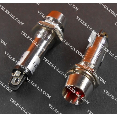 Неонка 220V d=8mm ЧЕРВОНА в корпусі art:4623 (артикул: 29-4623.RD) Неонка 220V d=8mm ЧЕРВОНА в корпусі art:4623 (артикул: 29-4623.RD)