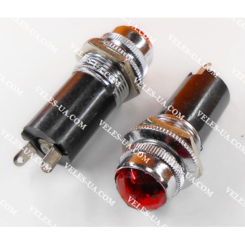 Неонка 220V d=mm ЧЕРВОНА в корпусі art:4626 (артикул: 29-4626.RD) Неонка 220V d=mm ЧЕРВОНА в корпусі art:4626 (артикул: 29-4626.RD)