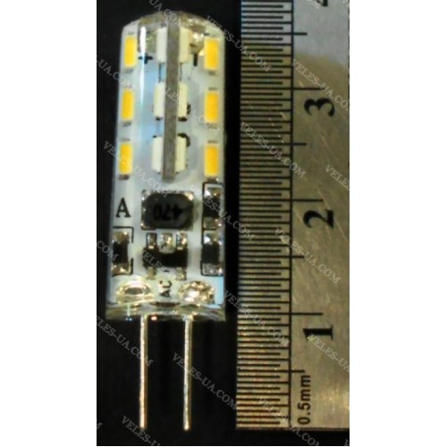 лампочка LED G4 , 1.5W, 220V 4500-5000K, 24LED, SMD3014, Білий холодний (артикул: 29-5101.WC) лампочка LED G4 , 1.5W, 220V 4500-5000K, 24LED, SMD3014, Білий холодний (артикул: 29-5101.WC)
