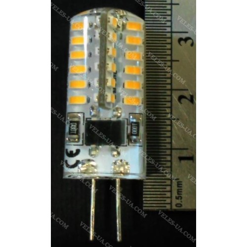 лампочка LED G4 , 2.5W, 220V 4500-5000K, 48LED, SMD3014, Білий холодний (артикул: 29-5102.WC) лампочка LED G4 , 2.5W, 220V 4500-5000K, 48LED, SMD3014, Білий холодний (артикул: 29-5102.WC)