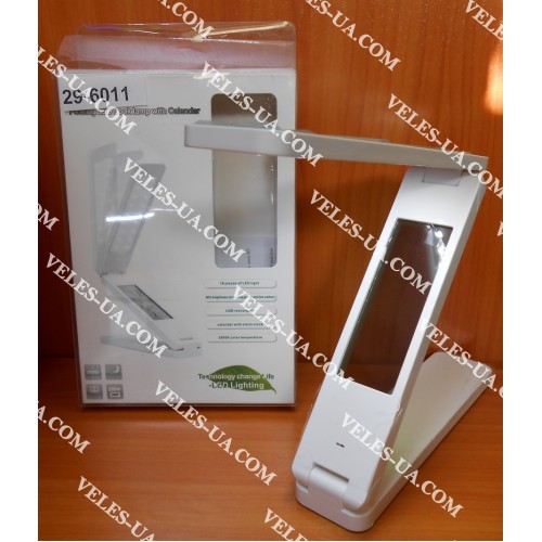 фонарик LED настільна з годинником, на акумуляторі, живлення від USB (артикул: 29-6011) фонарик LED настільна з годинником, на акумуляторі, живлення від USB (артикул: 29-6011)