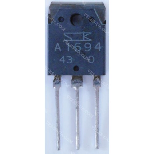 2SA1694 TO-3P(N) (артикул: 2SA1694) 2SA1694 TO-3P(N) (артикул: 2SA1694)
