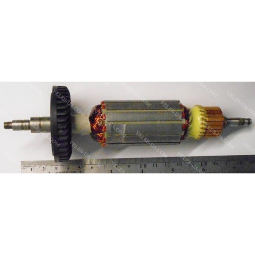 Я-222 Якір Makita 9565С болгарка 190*35/ різьба 6мм (артикул: 31-4393) Я-222 Якір Makita 9565С болгарка 190*35/ різьба 6мм (артикул: 31-4393)