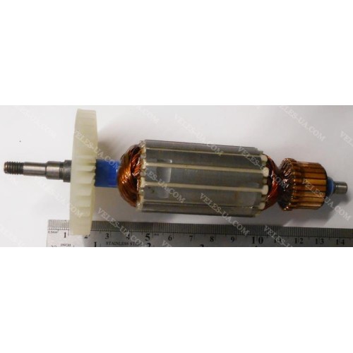 Я-894 Якір Hitachi 125 G12SR3 болгарка 153*32/ різьба/ 6мм (артикул: 31-4650) Я-894 Якір Hitachi 125 G12SR3 болгарка 153*32/ різьба/ 6мм (артикул: 31-4650)