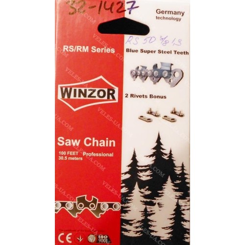 LAN-Ланцюг Winzor 3/8 1.3 50зуб (артикул: 32-1427) LAN-Ланцюг Winzor 3/8 1.3 50зуб (артикул: 32-1427)