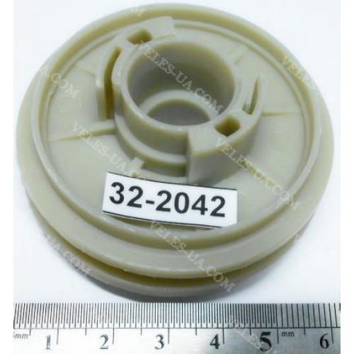ZAP-330/2 Шків стартера 4500, 5200 (2-х зубый) (артикул: 32-2042) ZAP-330/2 Шків стартера 4500, 5200 (2-х зубый) (артикул: 32-2042)