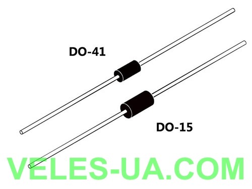 HER208 3A, 1200V, DO-15 (артикул: HER208) HER208 3A, 1200V, DO-15 (артикул: HER208)