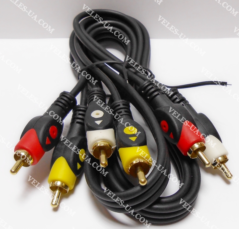 шнур 3RCA Штекера х 3RCA Штекера шнур 3RCA Штекера х 3RCA Штекера