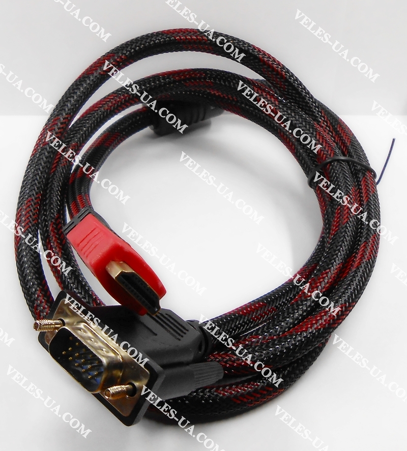 шнур VGA Штекер HDB15pin х 3RCA, х шт. HDMI шнур VGA Штекер HDB15pin х 3RCA, х шт. HDMI