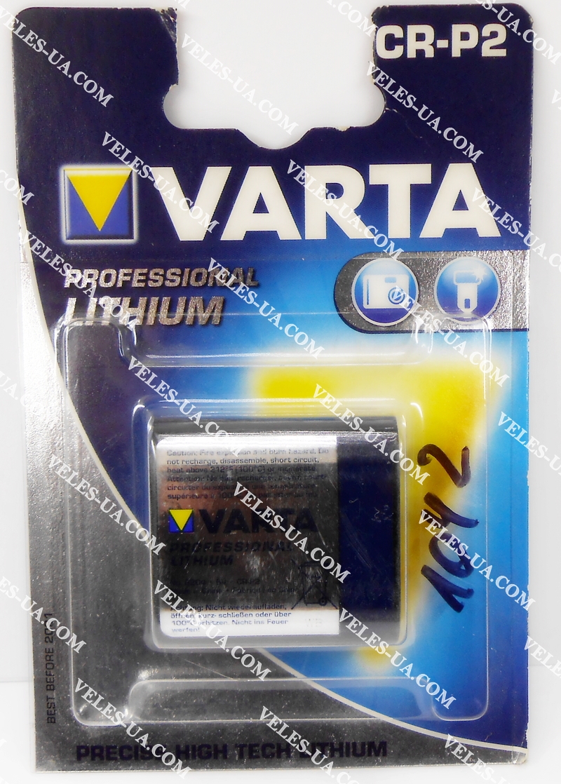 CR-P2, K223, 6V (як 2шт CR123) 