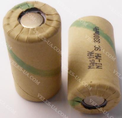 акумулятори sub-C, 1.2V