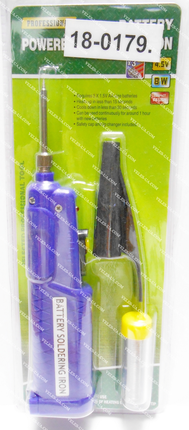 паяльники   4,5...5V  8W (на батарейках, або USB)